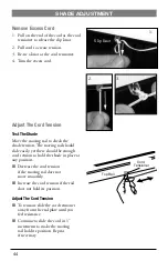 Preview for 44 page of HunterDouglas Vertiglide Applause Honeycomb Installation And Care Instructions