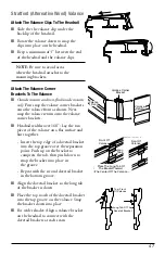 Preview for 47 page of HunterDouglas Vertiglide Applause Honeycomb Installation And Care Instructions