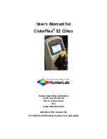 HunterLab ColorFlex EZ Citrus User Manual предпросмотр