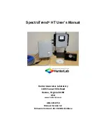 HunterLab SpectraTrend HT User Manual предпросмотр