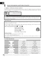 Предварительный просмотр 4 страницы Huntington EF-HP50 Installation And Owner'S Manual