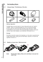 Предварительный просмотр 6 страницы Huntleigh D900 Instructions For Use Manual