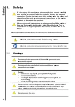 Предварительный просмотр 4 страницы Huntleigh FD1 Instructions For Use Manual