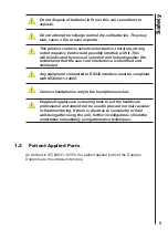 Предварительный просмотр 5 страницы Huntleigh FD1 Instructions For Use Manual