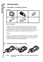 Предварительный просмотр 6 страницы Huntleigh FD1 Instructions For Use Manual