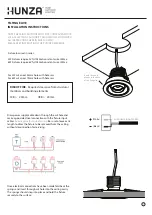 Hunza TILTING EAVE Series Installation Instructions preview