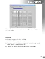 Предварительный просмотр 155 страницы Huper huberDVR 2400 User Manual
