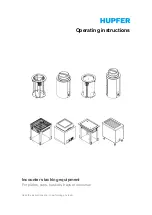 Предварительный просмотр 1 страницы Hupfer 0116153 Operating Instructions Manual