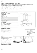 Предварительный просмотр 78 страницы HURAKAN HKN-DELICE10 Instruction Manual