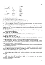 Предварительный просмотр 27 страницы HURAKAN HKN-FWP Manual