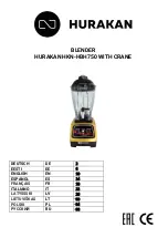 Предварительный просмотр 1 страницы HURAKAN HKN-HBH750 Instructions Manual