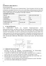 Preview for 2 page of HURAKAN HKN-ICF50D Manual