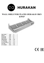 Предварительный просмотр 1 страницы HURAKAN HKN KWSP Manual