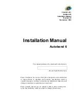 Предварительный просмотр 1 страницы Hurco AB6 Installation Manual