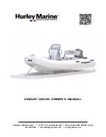 Hurley Marine DINGHY CHOCK Owner'S Manual preview