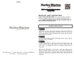 Hurley Marine LED Sea-Vue Instructions preview