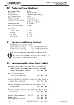 Preview for 18 page of HURNER HST 300 Junior + 2.0 User Manual