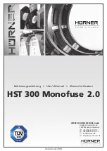 HURNER HST 300 Monofuse 2.0 User Manual preview