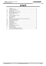 Preview for 3 page of HURNER HWT 160-M User Manual