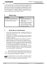 Preview for 42 page of HURNER HWT 160 SW-S User Manual