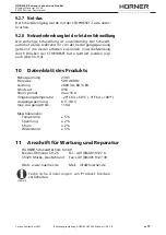 Preview for 17 page of HURNER WHITELINE HST 300 JUNIOR + Manual