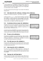 Preview for 42 page of HURNER WHITELINE HST 300 JUNIOR + Manual