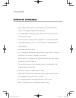 Preview for 2 page of HUROM HJ SERIES User Manual