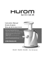 Preview for 1 page of HUROM HU-100B Instruction Manual