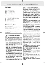 Preview for 3 page of HUROM M100 Series Instruction Manual