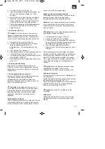 Предварительный просмотр 59 страницы Hurricane 11042 Original Operating Instructions