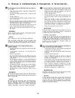 Предварительный просмотр 79 страницы Hurricane 11CRD Instruction Manual