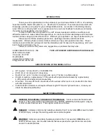 Предварительный просмотр 3 страницы Hurricane 3-PT 42 Quick Start Manual