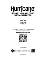 Предварительный просмотр 4 страницы Hurricane 736479 Owner'S Manual