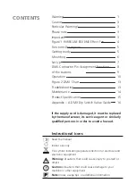 Preview for 2 page of Hurricane 850 DMX User Manual