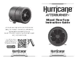 Предварительный просмотр 1 страницы Hurricane Afterburner Instruction Manual