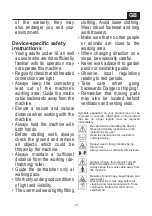 Preview for 19 page of Hurricane DT5307 Original Instructions Manual