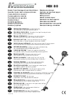 Hurricane HBI 80 Operating Instructions Manual preview