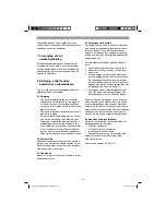 Preview for 72 page of Hurricane HE 43 HW Operating Instructions Manual