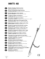 Hurricane HHTI 40 Operating Instructions Manual preview