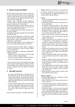 Preview for 125 page of Hurricane HMH-S-2400 Translation Of Original Instruction Manual