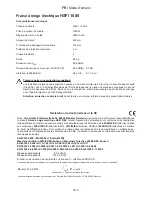 Предварительный просмотр 28 страницы Hurricane HSFI 1500 Operating Instructions Manual