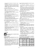 Preview for 83 page of Hurricane HVLI 1500 Operating Instructions Manual