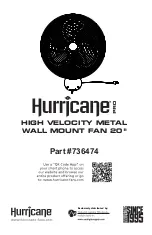 Preview for 8 page of Hurricane PRO 736474 Instructions Manual