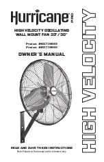 Hurricane PRO HGC736489 Owner'S Manual preview