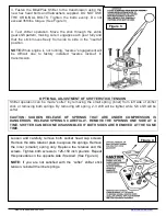 Предварительный просмотр 3 страницы HURST Billet/Plus Installation Instructions