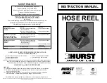 Предварительный просмотр 1 страницы HURST HOSE REEL Instruction Manual