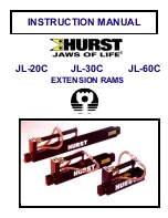 HURST JL-20C Instruction Manual preview