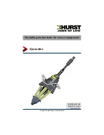 HURST KL-32 Operating Instructions Manual preview