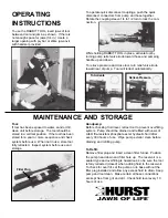 Preview for 3 page of HURST RABBIT TOOL Instructions