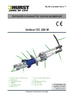 HURST Unitool SC 250 M Instruction Manual preview